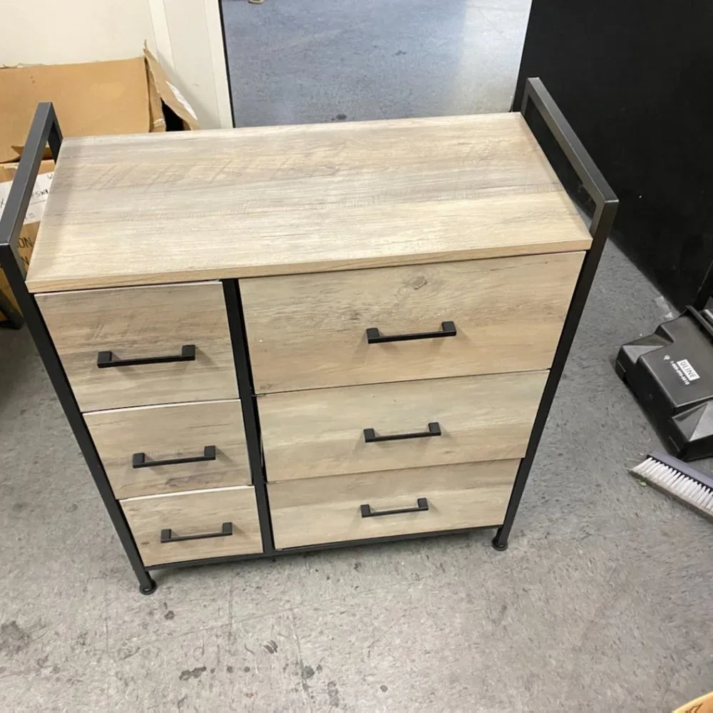 Linsy Home greige dresser with 6 drawers